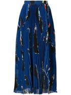 Proenza Schouler Pleated Midi Skirt - Blue