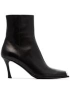 Calvin Klein 205w39nyc Black Winsaz 80 Leather Boots