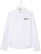 Moschino Kids Teen Logo Shirt - White