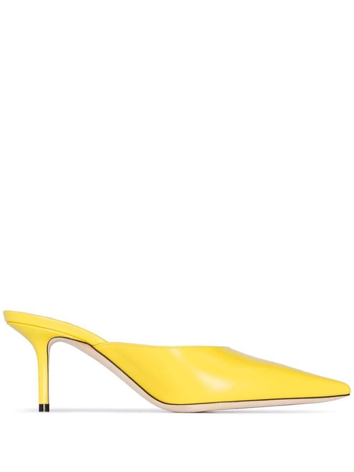 Jimmy Choo Rav 65mm Pumps - Yellow