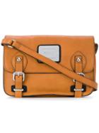 Sonia By Sonia Rykiel Logo Plaque Satchel - Brown