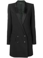 Haider Ackermann Double Breasted Midi Coat - Black