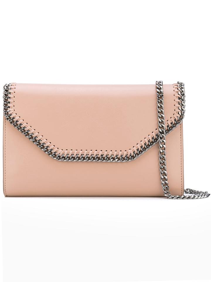 Stella Mccartney - Small Falabella Shoulder Bag - Women - Artificial Leather/metal - One Size, Nude/neutrals, Artificial Leather/metal