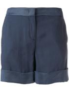 Lorena Antoniazzi Slim-fit Tailored Shorts - Blue