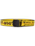 Off-white Industrial Belt - Yellow
