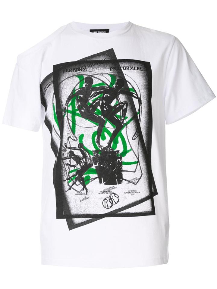 Raf Simons Performers Print T-shirt - White