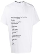 F.a.m.t. We Will Know It T-shirt - White