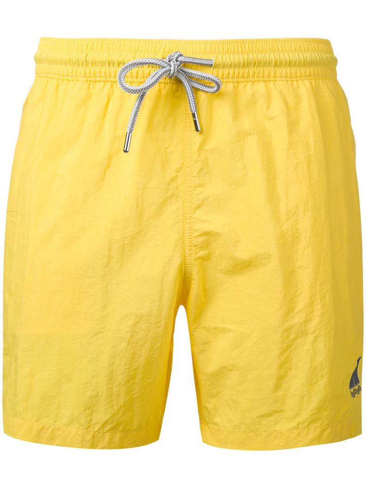 Capricode - Swim Shorts - Men - Nylon - L, Yellow/orange, Nylon