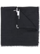 Valentino Vltn Printed Scarf - Black
