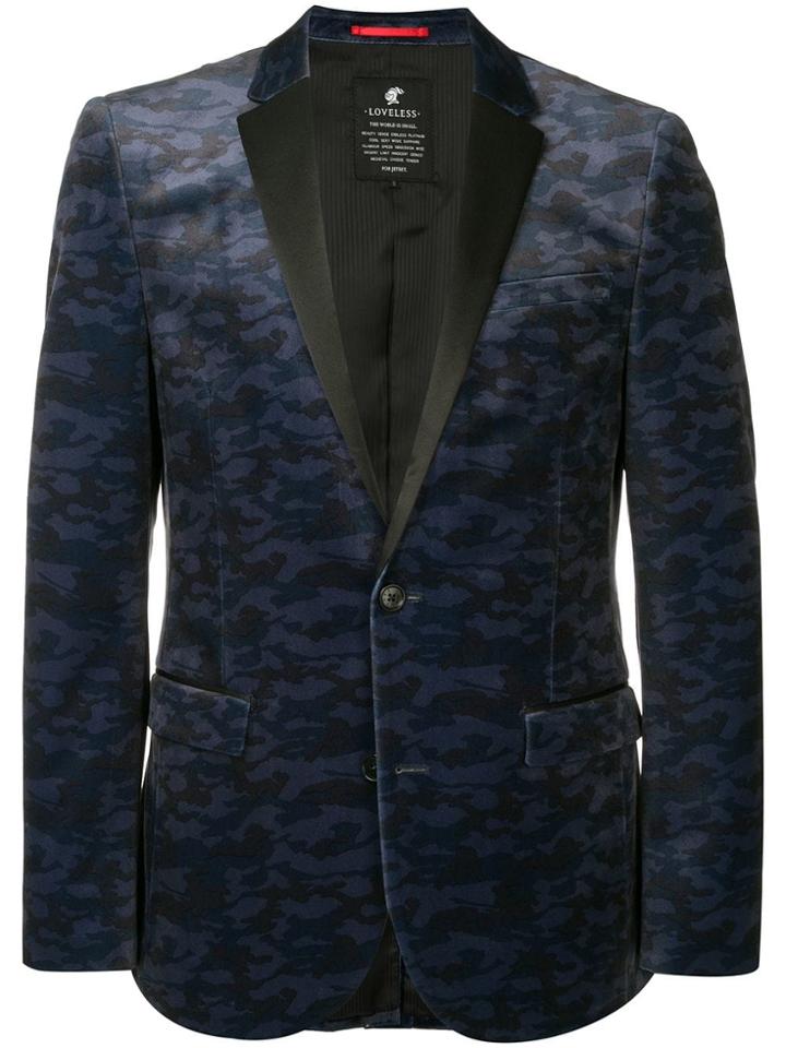 Loveless Classic Formal Blazer - Blue