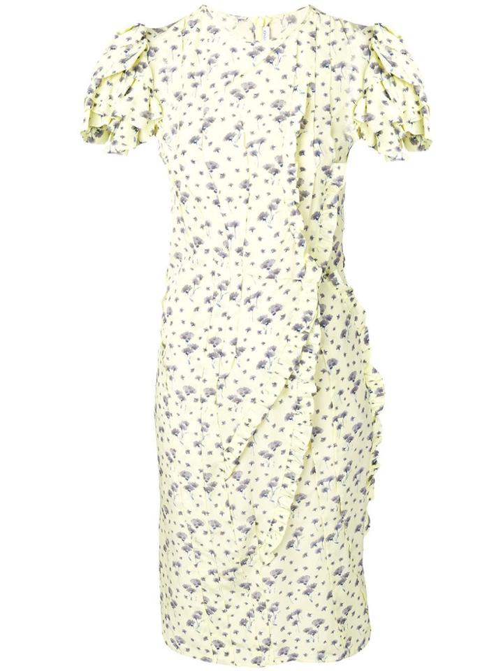Ermanno Scervino Ruffle Dress - Yellow