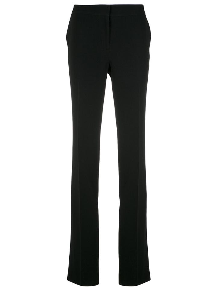 Martha Medeiros Tailored Straight Trousers - Black