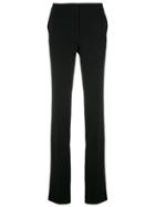 Martha Medeiros Tailored Straight Trousers - Black