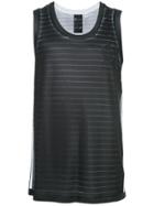 Adidas Sleeveless Back Logo T-shirt - Black