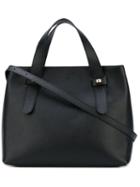 Borbonese - Small Tote - Women - Cotton/leather - One Size, Black, Cotton/leather