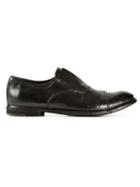 Officine Creative Laceless Derby Shoes, Men's, Size: 44, Black, Calf Leather/leather