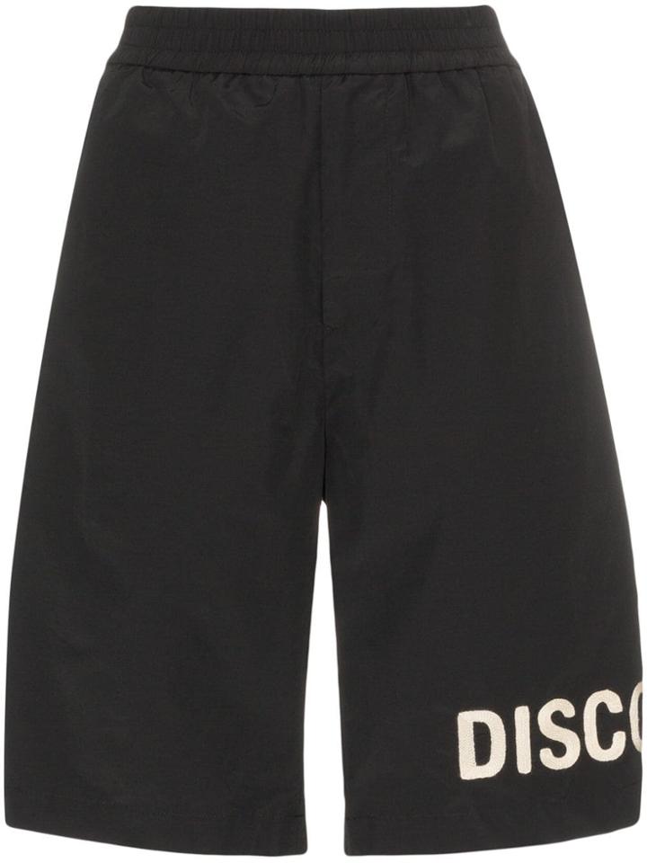 Ten Pieces X Rude Track Shorts - Black