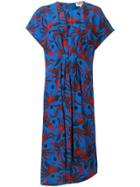 Kenzo Phoenix Print Dress - Blue