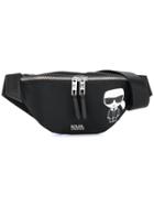 Karl Lagerfeld K/ikonik Belt Bag - Black