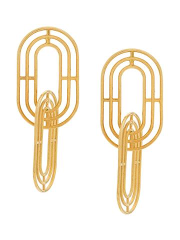 Charlotte Valkeniers Minim Earrings - Gold