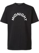 Midnight Studios Logo T-shirt, Men's, Size: 2, Black, Cotton