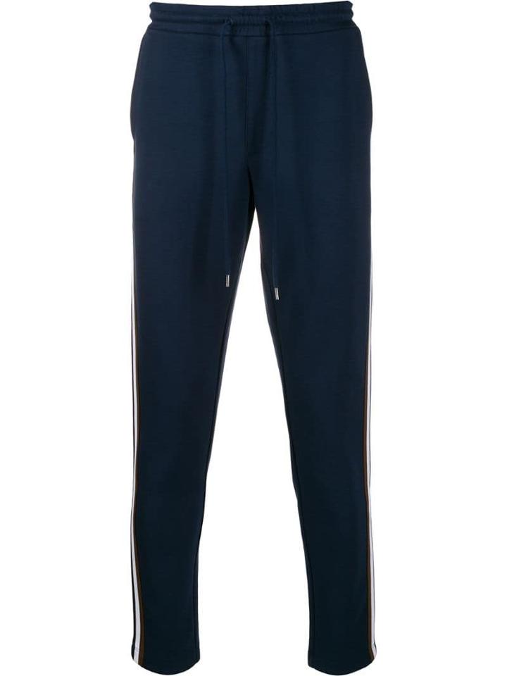 Michael Kors Side Stripe Track Pants - Blue