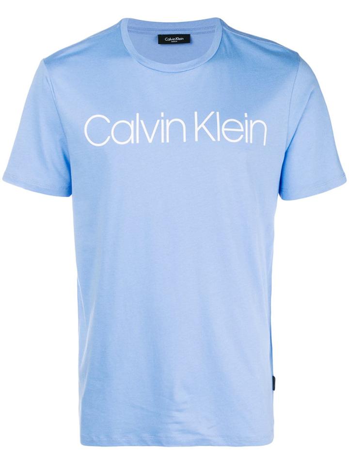 Calvin Klein Jeans Plain T-shirt - Blue