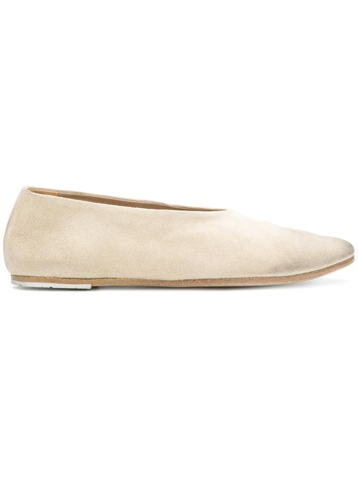 Marsèll Distressed Pumps - Nude & Neutrals