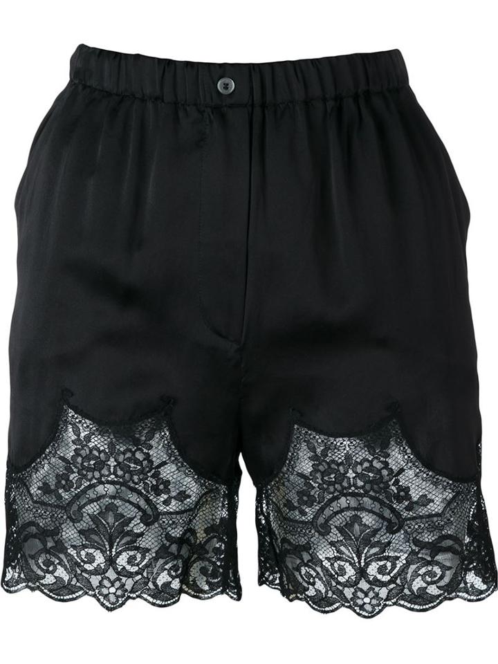 Faith Connexion Satin Lace Shorts