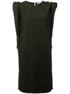 Damir Doma Daha Shift Dress, Women's, Size: Medium, Green, Cotton/polyamide/spandex/elastane