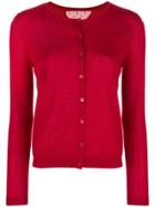 Red Valentino Buttoned Up Cardigan
