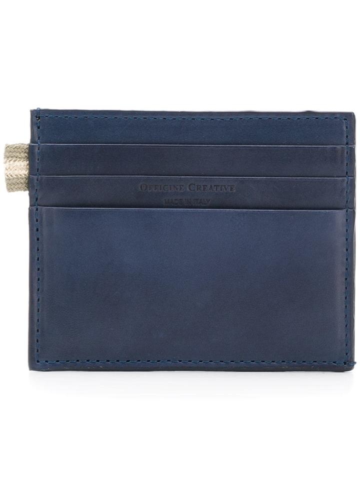 Officine Creative Boudin Cardholder - Blue
