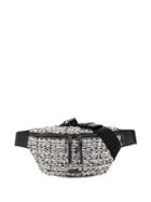 Karl Lagerfeld K/kuilted Tweed Bumbag - Black