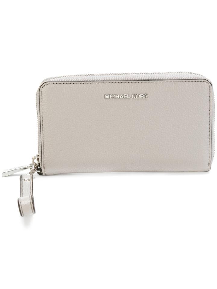 Michael Michael Kors Mercer Large Smartphone Wristlet - Grey