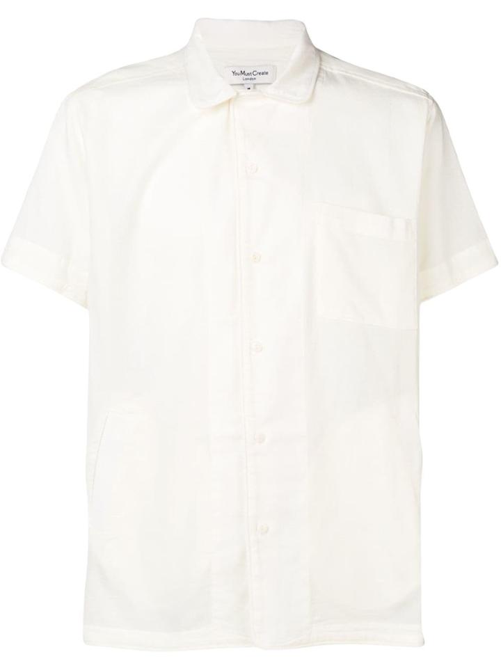Ymc Textured Shirt - White