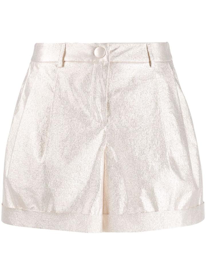 Boutique Moschino Metallic Shorts