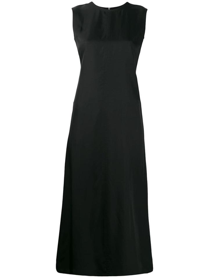 Helmut Lang Open Back Midi Dress - Black