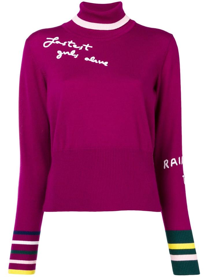 Mira Mikati Fastest Girl Alive Jumper - Purple