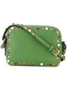 Valentino 'rockstud Rolling' Camera Crossbody Bag, Women's, Green