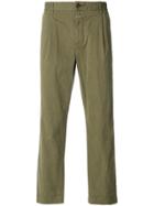 Closed Straight Leg Trousers - Green