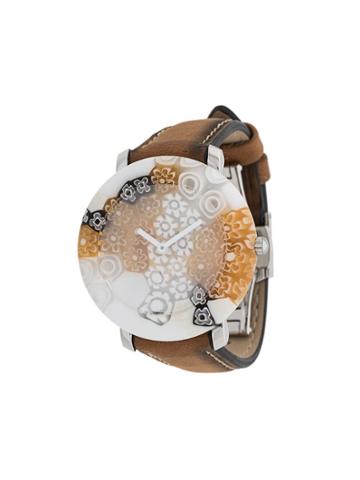 Yunik Small Round Klimt 36mm - Brown