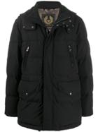 Belstaff Traverse Hooded Parka Coat - Black