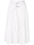 Proenza Schouler Pleated Parachute Skirt - White