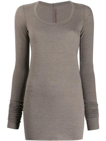 Rick Owens Lilies Li19f3220rgrigio - Brown