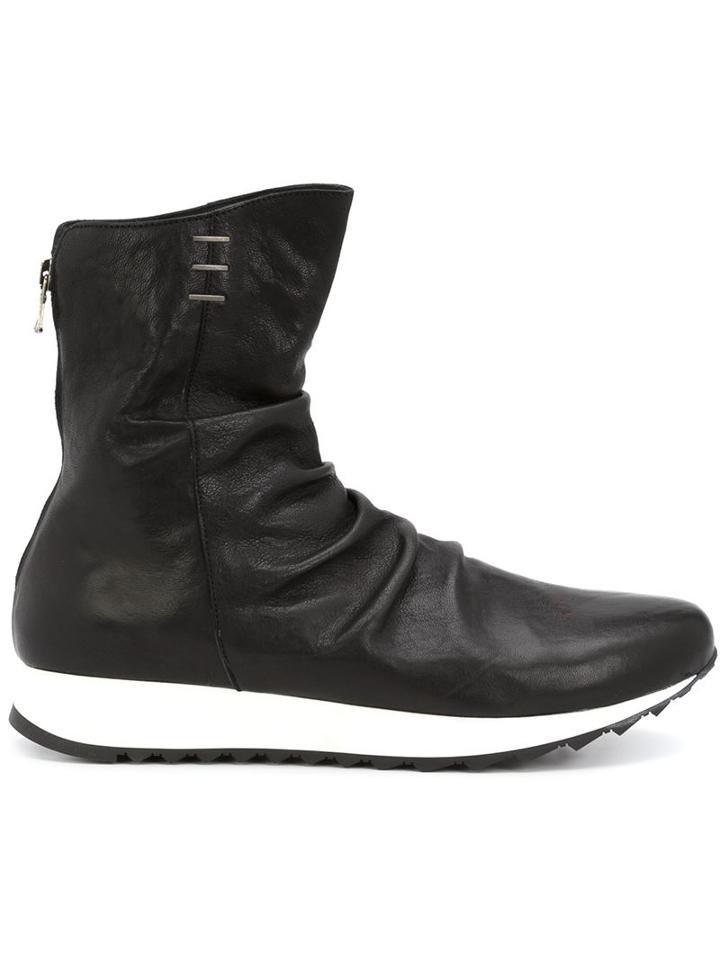 Masnada Creased Ankle Boots
