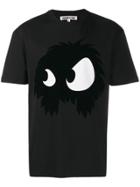 Mcq Alexander Mcqueen Angry Eyes T-shirt - Black