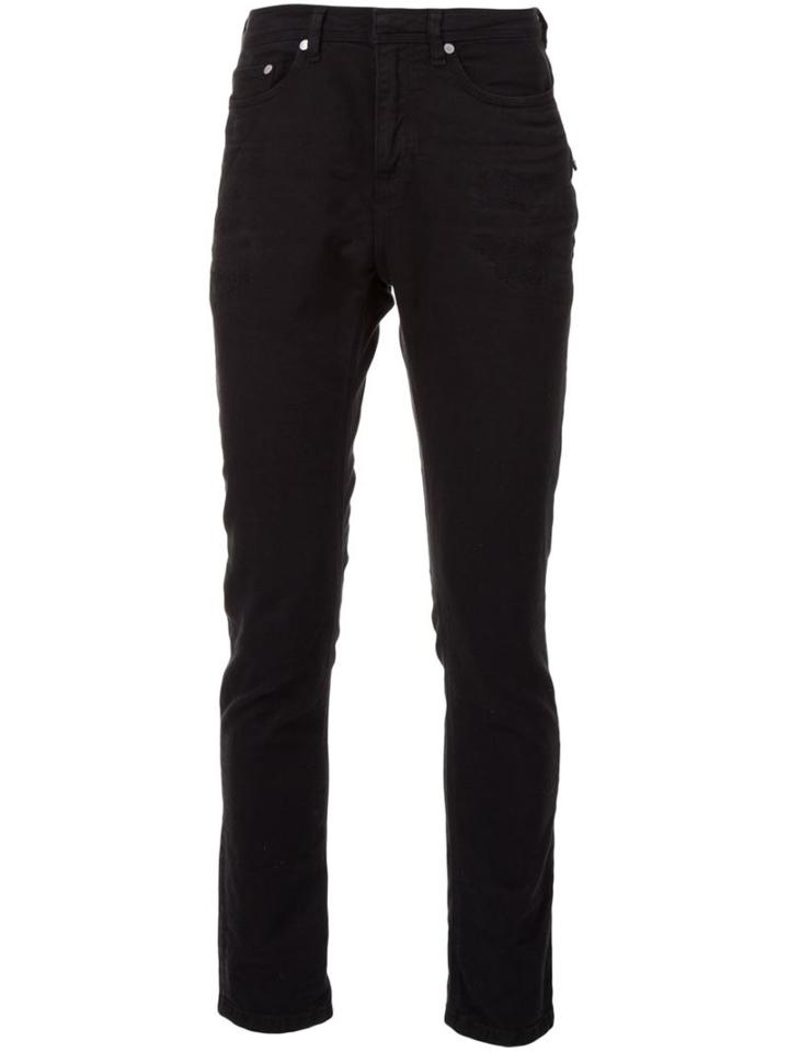 Neil Barrett Skinny Jeans, Men's, Size: 31, Black, Cotton/spandex/elastane