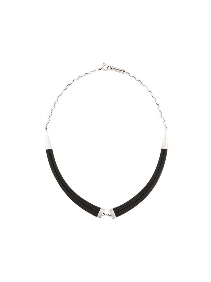 Isabel Marant Buffalo Horn Choker Necklace - Black