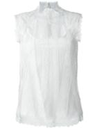Ermanno Scervino Sheer Lace Tank Top