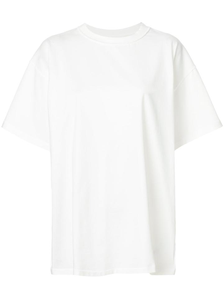 Mm6 Maison Margiela Layered Back Panel T-shirt - White